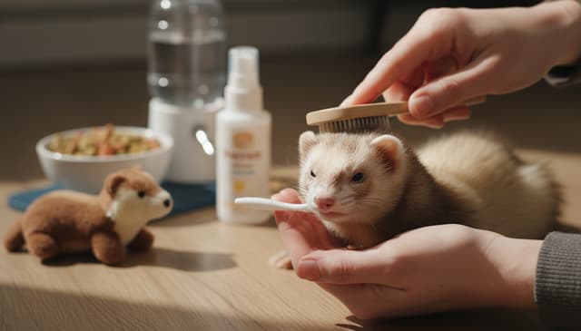 Jak dbać o zdrowie fretki: praktyczny przewodnik dla opiekunów