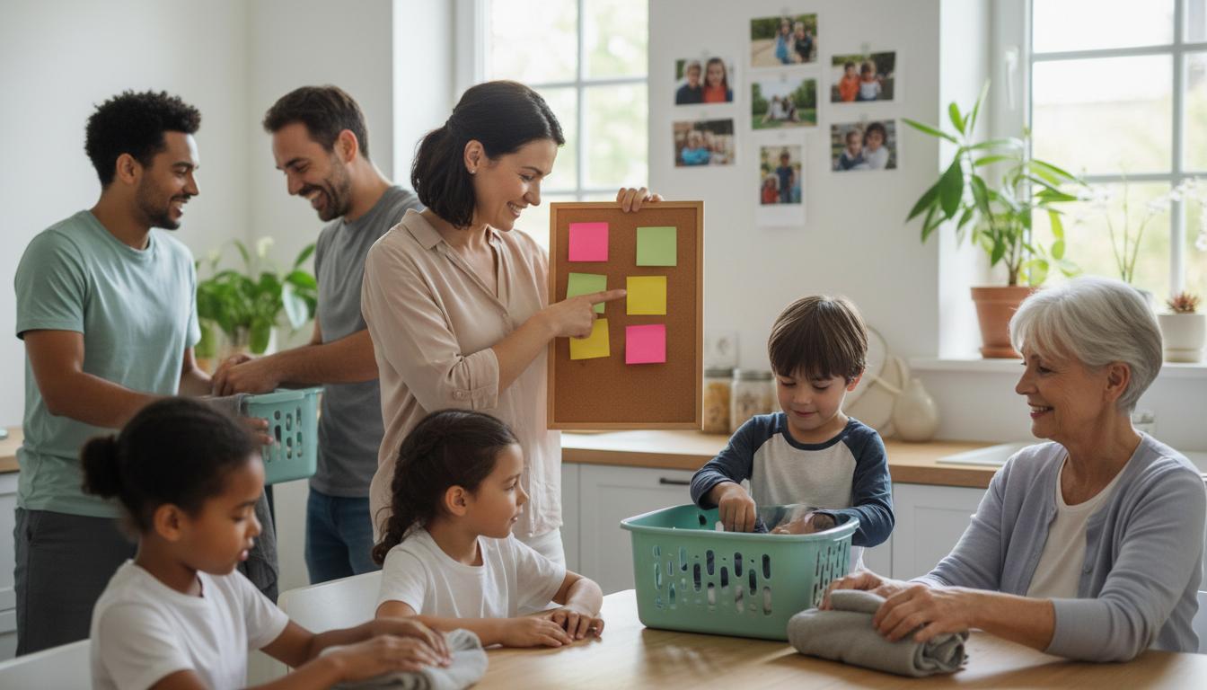 Jak delegować zadania w rodzinie: praktyczny przewodnik dla każdego