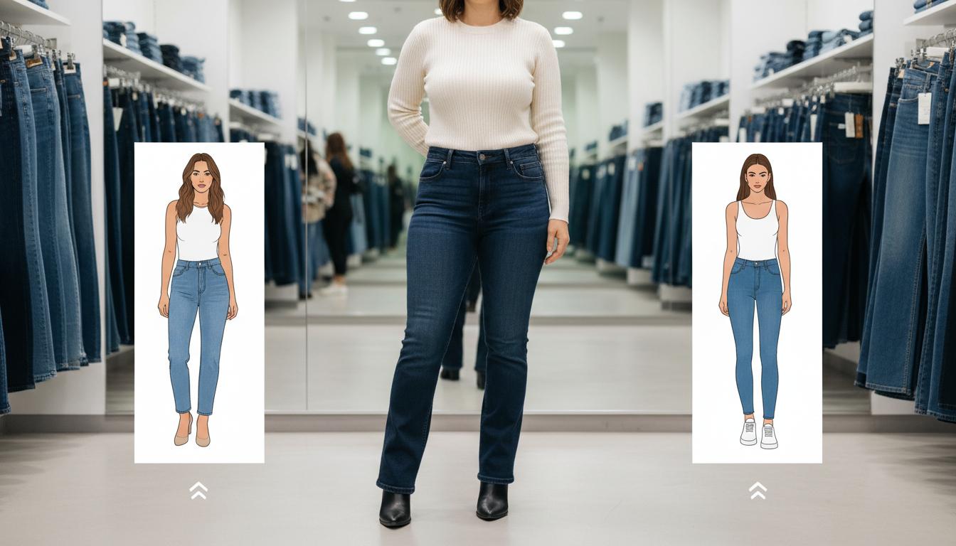 Jak dobrać dżinsy do sylwetki: praktyczny przewodnik stylistki.ai