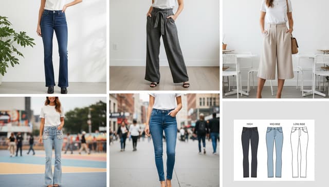 Jak dobrać fason spodni: praktyczny przewodnik dla każdego typu sylwetki