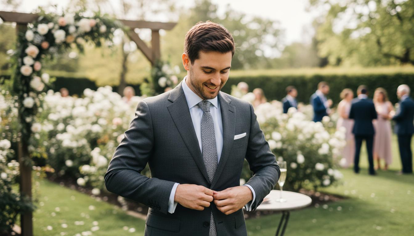 Jak dobrać garnitur na wesele: praktyczny przewodnik dla mężczyzn