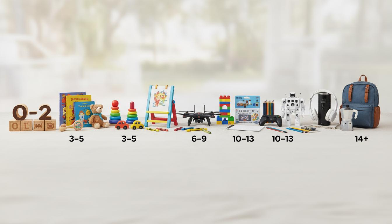 Jak dobrać prezent według wieku: praktyczny przewodnik prezenty.ai