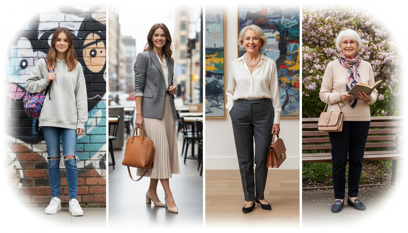 Jak dobrać stylizację do wieku: praktyczny przewodnik dla każdego