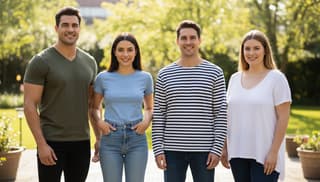 Jak dobrać T-shirt do figury: praktyczny przewodnik stylizacji