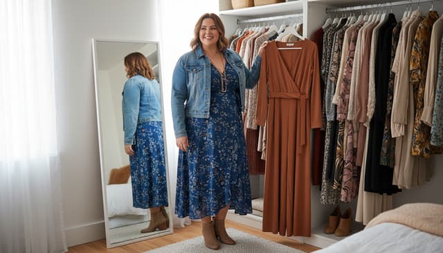 Jak dobrać ubrania dla puszystych: praktyczny przewodnik stylizacji