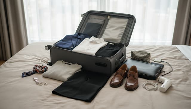 Jak dobrać ubrania na podróż służbową: praktyczny przewodnik