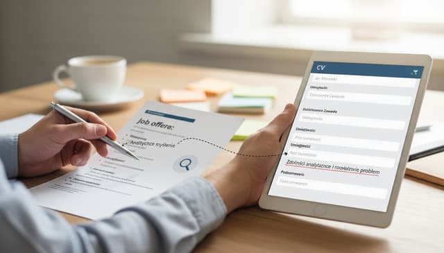 Jak dostosować CV do oferty pracy: praktyczny przewodnik kariera.ai