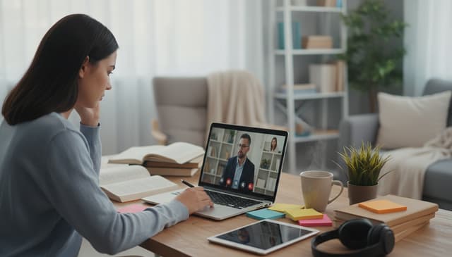 Jak efektywnie uczyć się w domu online: praktyczny przewodnik