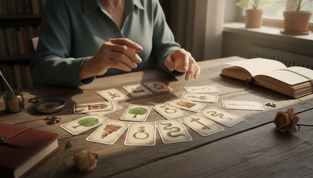 Jak interpretować przesłania kart Lenormand: praktyczny przewodnik
