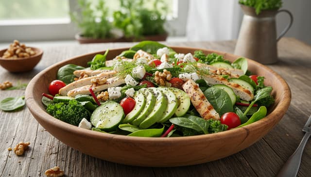 Jak komponować zdrowe sałatki: praktyczny przewodnik dietetyka