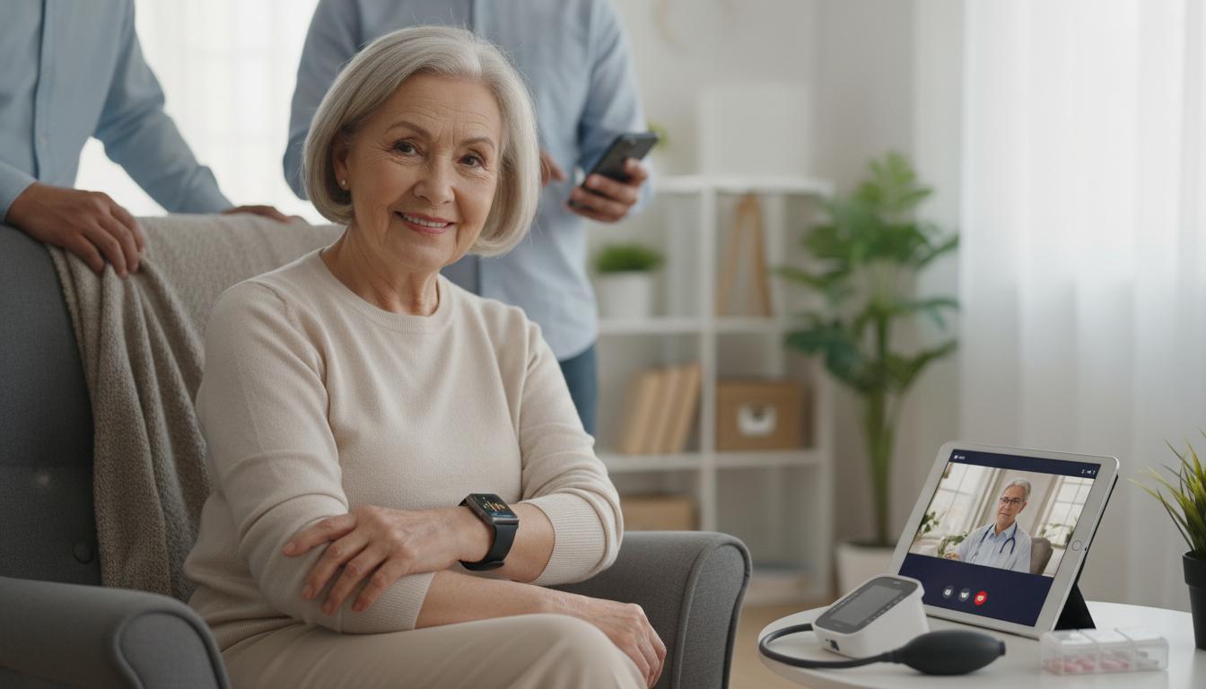 Jak monitorować zdrowie seniora: praktyczny przewodnik dla opiekunów