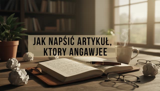 Jak napisać artykuł, który angażuje: praktyczny przewodnik