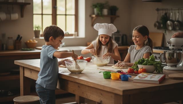 Jak nauczyć dzieci gotowania: praktyczne wskazówki dla rodziców
