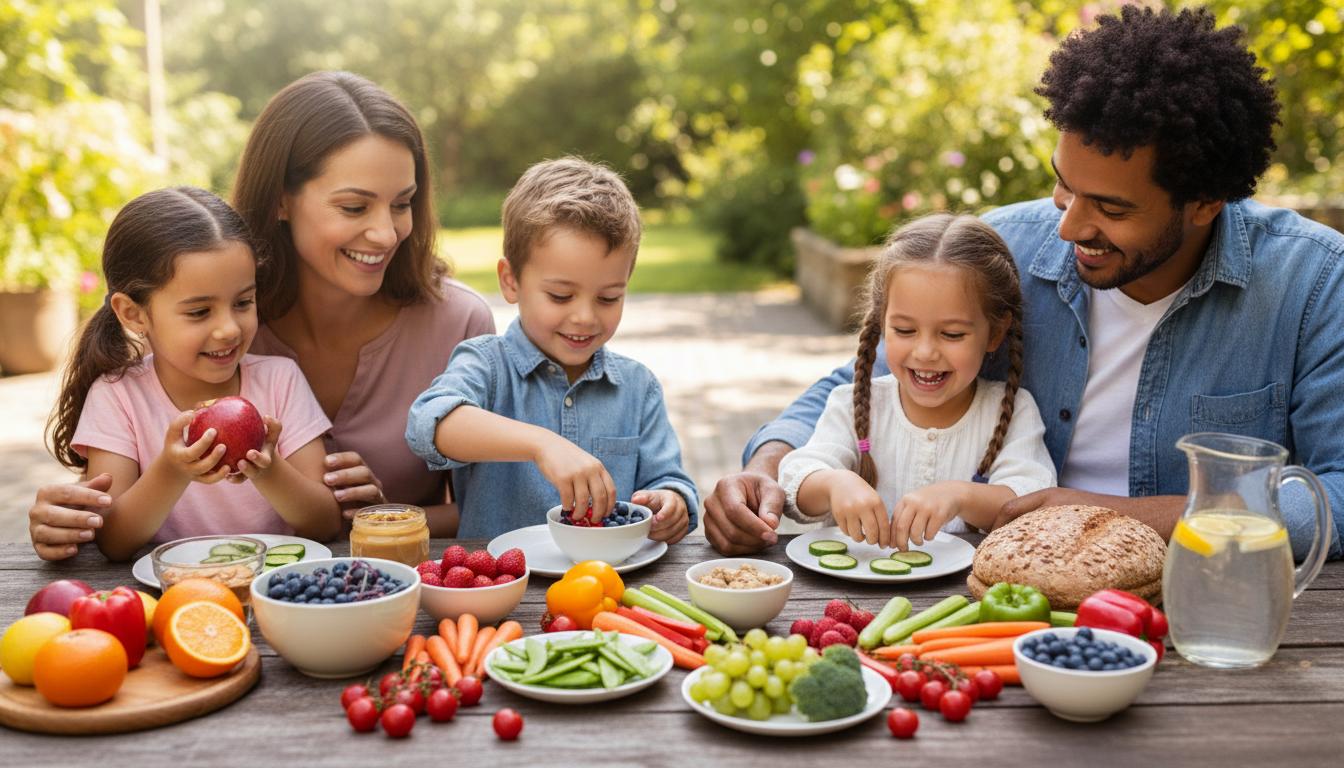 Jak nauczyć dziecko zdrowych nawyków żywieniowych: praktyczny poradnik
