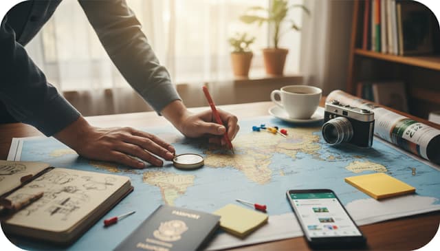 Jak nauczyć się planować podróże: praktyczny poradnik krok po kroku