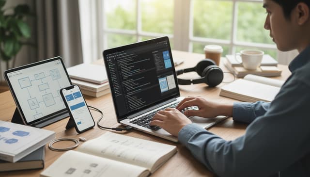 Dlaczego 95% nie daje rady? Ostra prawda o nauce programowania aplikacji mobilnych