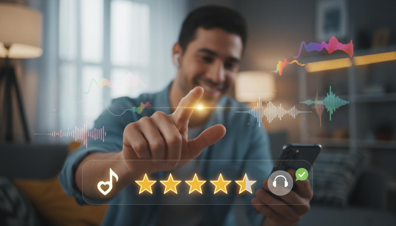 Jak oceniać muzykę, żeby dostać lepsze propozycje na ksiegarnia.ai