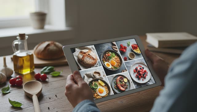 Jak odnaleźć inspirację kulinarną online: praktyczny przewodnik