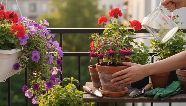 Jak pielęgnować rośliny balkonowe: praktyczny przewodnik dla każdego ogrodnika