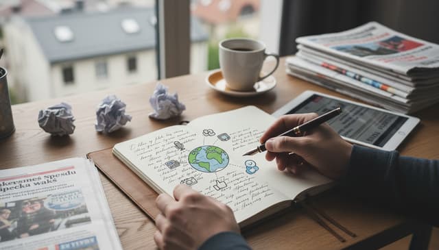 Jak pisać felietony o wydarzeniach bieżących: praktyczny przewodnik