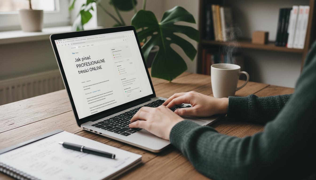Jak pisać profesjonalne treści online: praktyczny przewodnik dla twórców