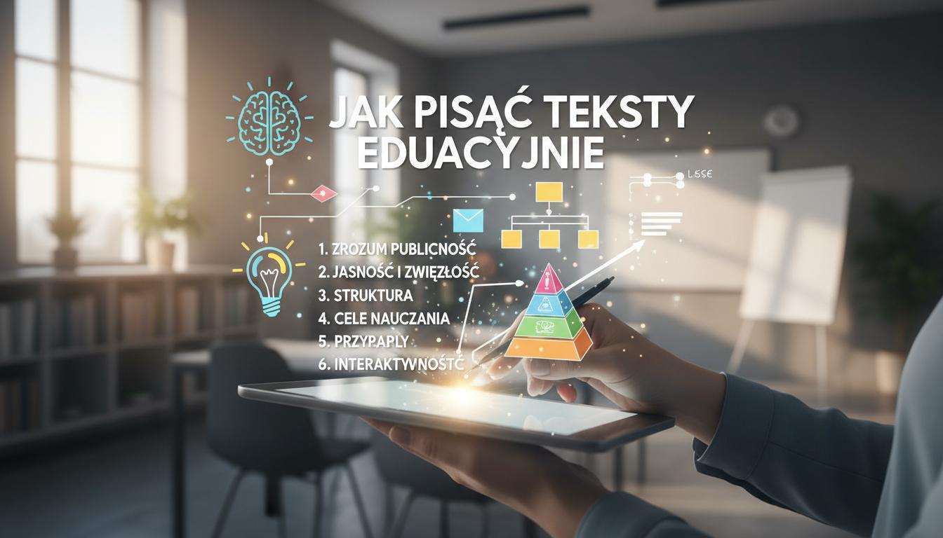 Jak pisać teksty do materiałów edukacyjnych: praktyczny przewodnik