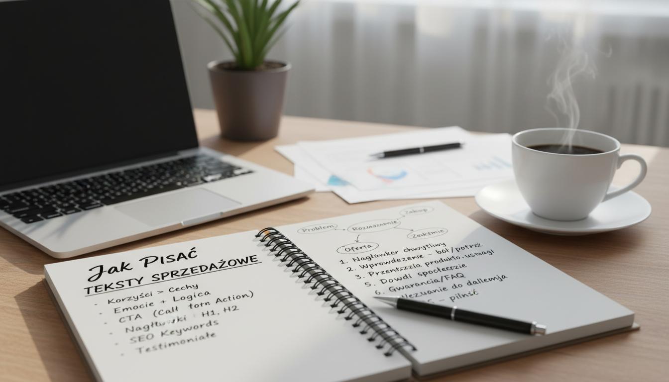 Jak pisać teksty do stron sprzedażowych: praktyczny przewodnik