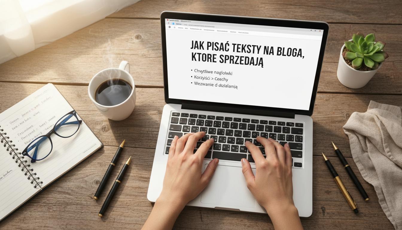 Jak pisać teksty na bloga, które sprzedają: praktyczny przewodnik