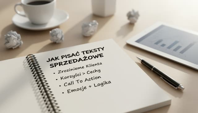 Jak pisać teksty sprzedażowe: praktyczny przewodnik dla początkujących