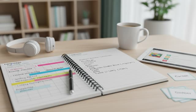 Jak planować naukę języka obcego: praktyczny przewodnik dla uczniów