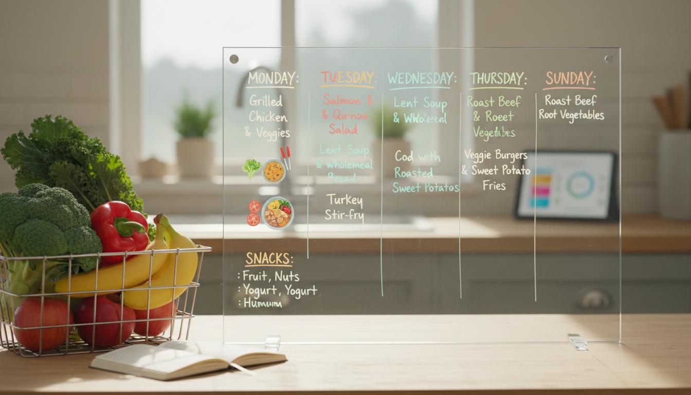Jak planować zdrowe posiłki na cały tydzień: praktyczny przewodnik