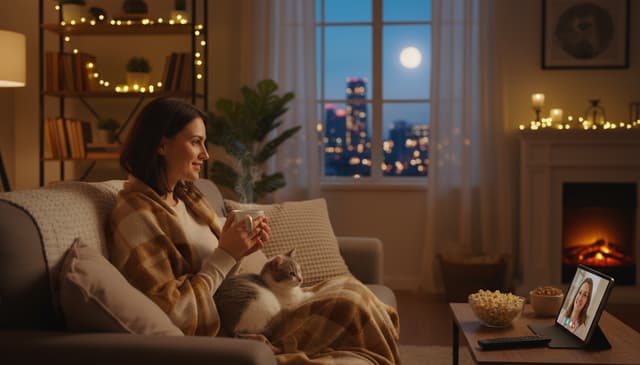 Jak poczuć się mniej samotnym wieczorem: praktyczne wskazówki