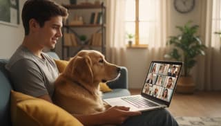 Jak pokonać samotność z psem online: praktyczny przewodnik