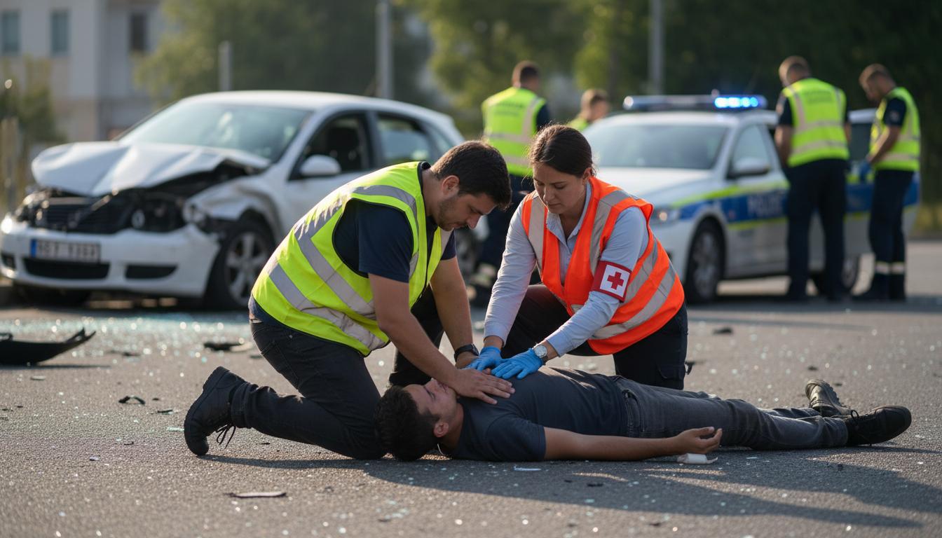 Jak pomóc poszkodowanemu w wypadku: praktyczny przewodnik dla każdego