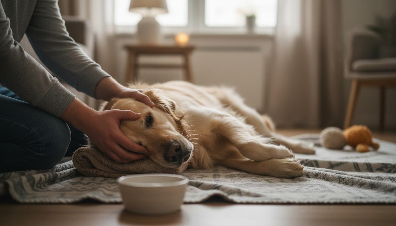 Jak pomóc psu podczas ataku padaczki: praktyczny przewodnik
