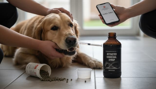 Jak pomóc psu w przypadku nagłego zatrucia: praktyczny przewodnik