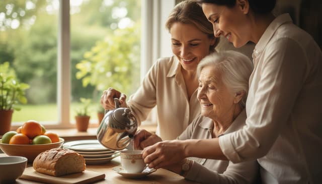Jak pomóc starszej osobie w codziennych czynnościach: praktyczne wskazówki