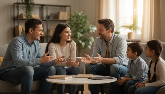 Jak poprawić relacje rodzinne przez rozmowę: praktyczny przewodnik
