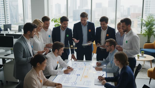 Jak poprawić współpracę między działami: praktyczny przewodnik