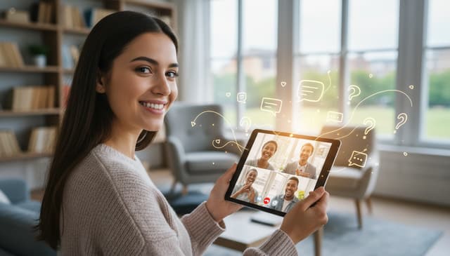 Jak prowadzić ciekawe rozmowy online: praktyczny przewodnik