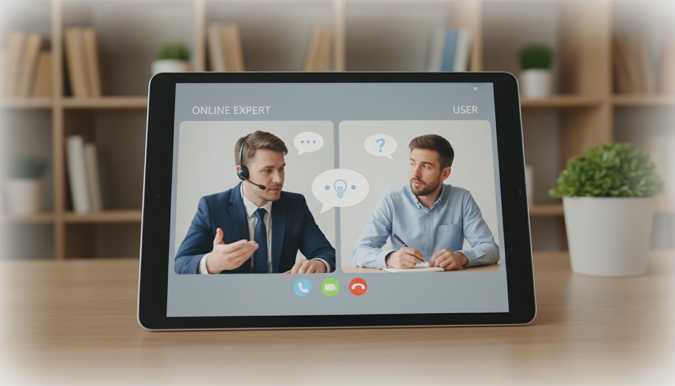 Jak prowadzić konwersacje z ekspertami online: praktyczny przewodnik