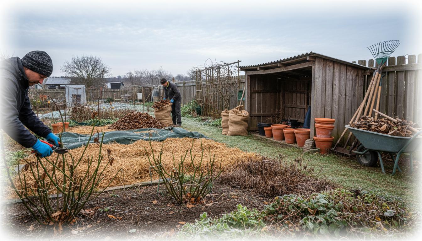 Jak przygotować ogród na zimę: praktyczny przewodnik dla ogrodników