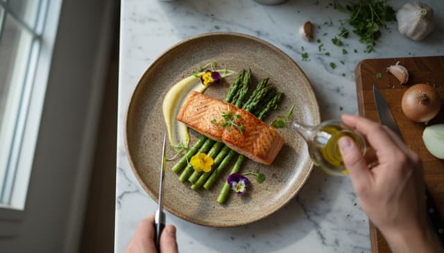 Jak przygotować profesjonalne danie w domu: praktyczny przewodnik