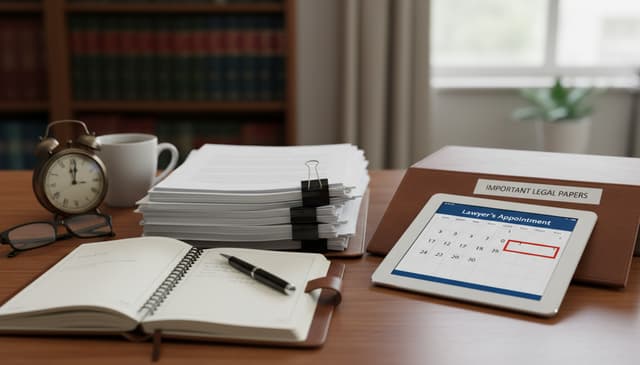 Jak przygotować się do wizyty u prawnika: praktyczny przewodnik