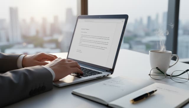 Jak przygotować skuteczny list motywacyjny online: praktyczny przewodnik