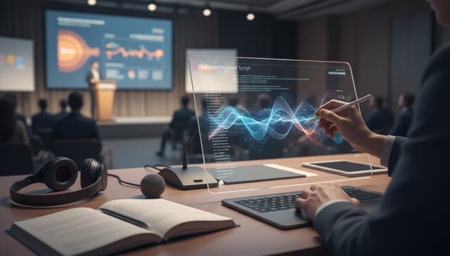 Jak przygotować transkrypcję konferencji: praktyczny przewodnik