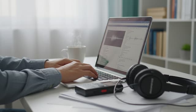 Jak przygotować transkrypcję wywiadu: praktyczny przewodnik