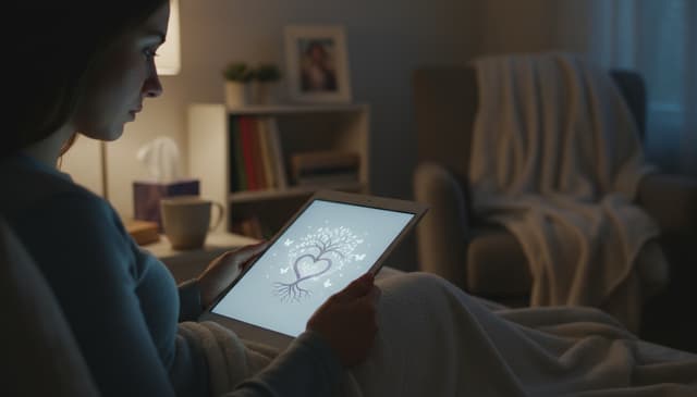 Jak radzić sobie z żałobą online: praktyczny przewodnik