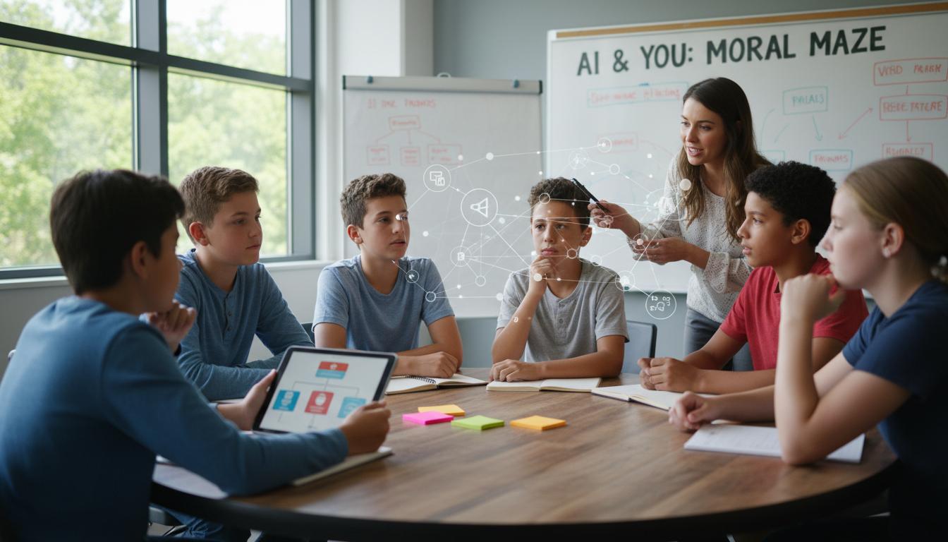 Jak rozmawiać o etyce AI z uczniami: praktyczny przewodnik