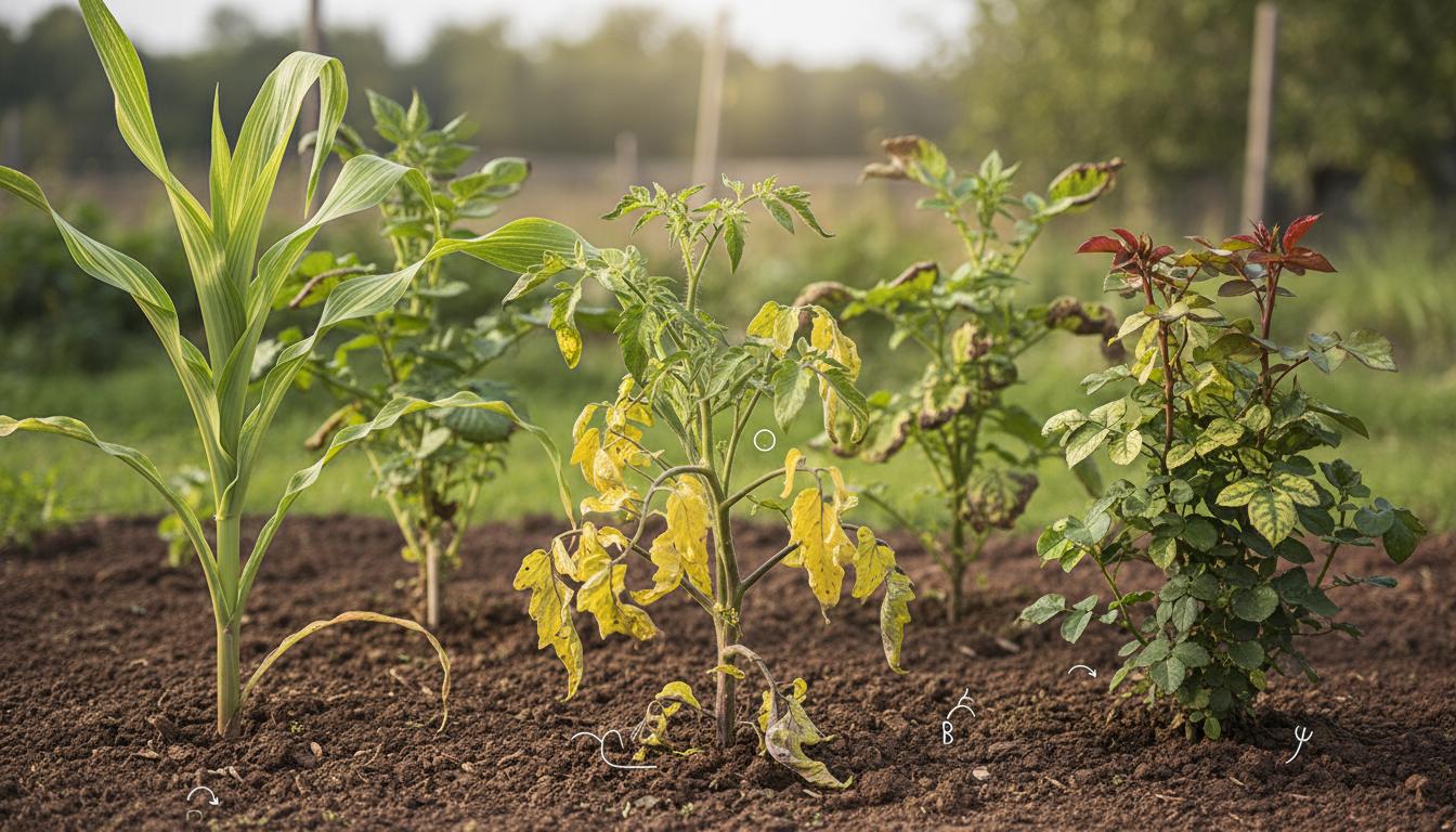 Jak rozpoznać niedobory składników w glebie: praktyczny przewodnik